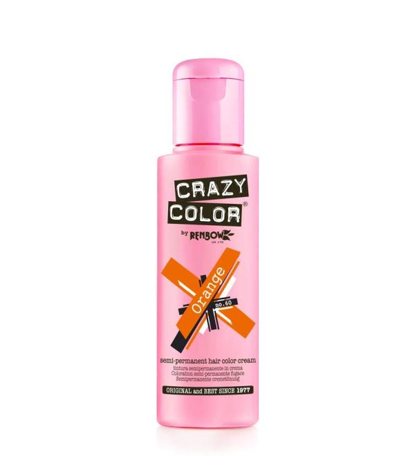 Crazy Color Semi-Permanent Hair Dye Orange - Buy Online on GoSupps.com
