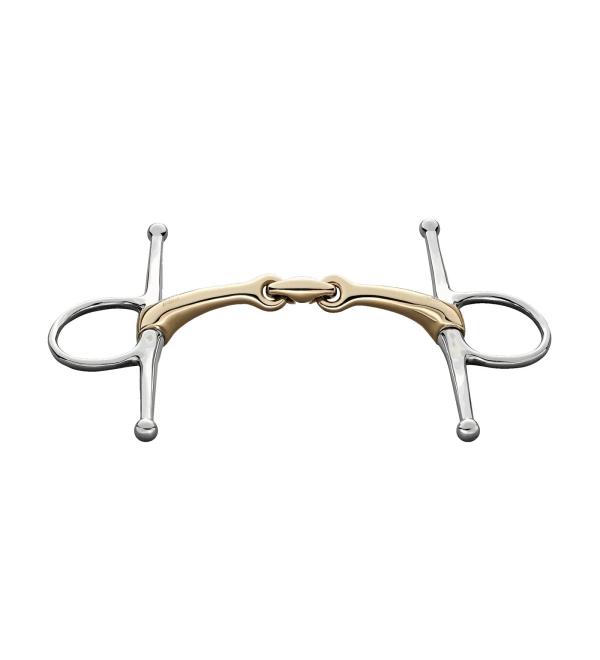 Sprenger - Dynamic RS Full Cheek Snaffle - SENSOGAN silver 13.5