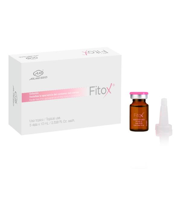 AM ARMESSO | Fitox | 5 x 10ml Vials | Skin Detoxifier - Lipolytic | Cosmetic Serum