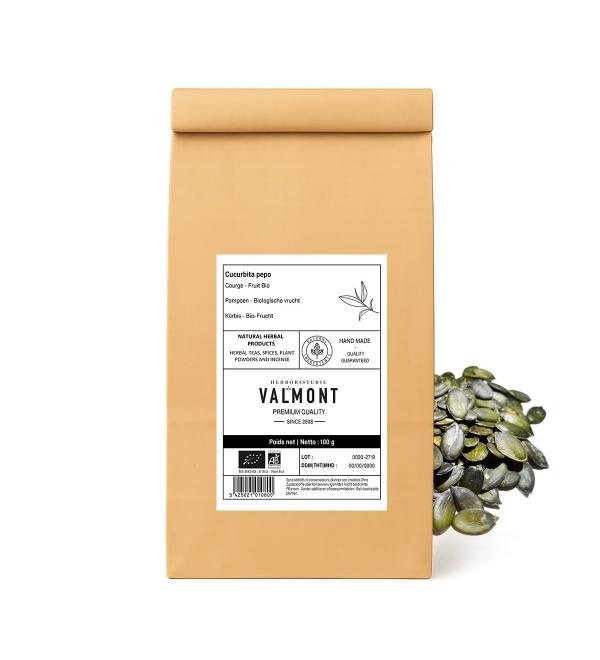 Herboristeria du Valmont Organic Pumpkin Herbal Tea Seeds 100 grams