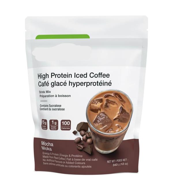 High Protein Iced Coffee (Meduim Mocha) Mocha 347 g (Pack of 1)