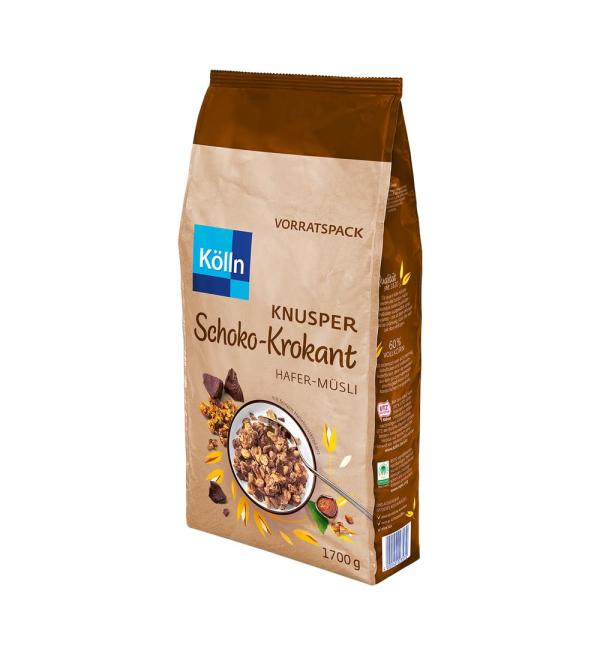 K lln K lln Muesli crunchy chocolate crispy 1.7 kg