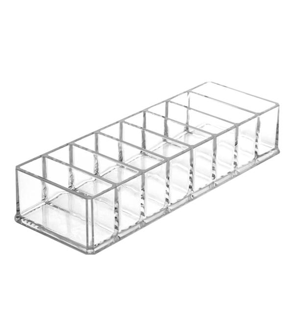iplusmile Box Makeup Storage Box Eyeshadow Tuba Stand Desktop Stand Eye Shadow Holder Cosmetic Make up - Buy Online on GoSupps.com