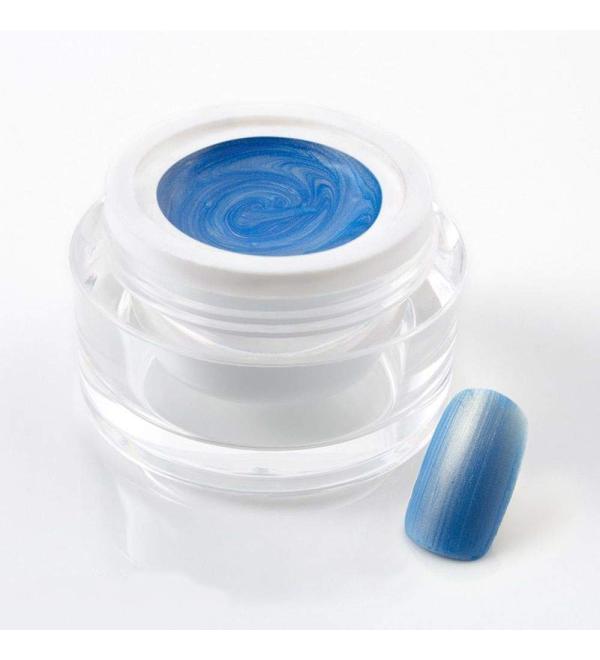 5 ml exclusive UV color gel/color gel/metallic gel - Skyblue-Goldie