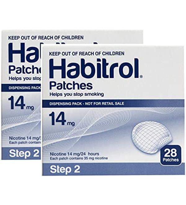 Habitrol 14mg Nicotine Patches Step 2 56 Count - Buy Online on GoSupps.com