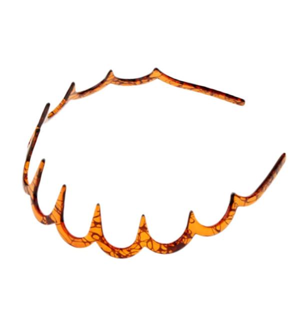 Sourcingmap Women's Wavy Headband Brown - Buy Online on GoSupps.com