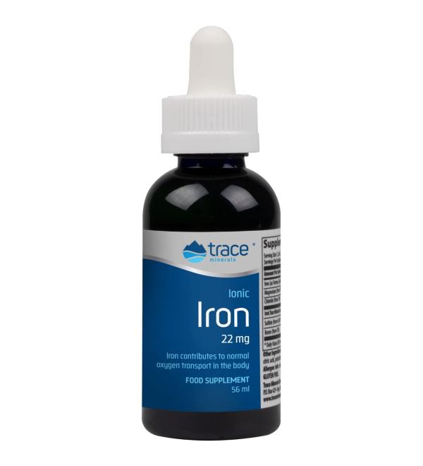 Trace Minerals Liquid Iron 22mg 1.9oz - Buy Online on GoSupps.com