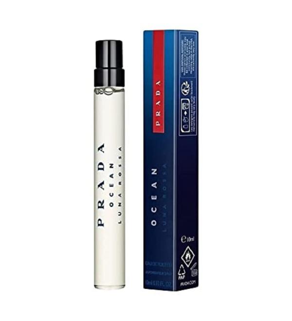 Prada Luna Rossa Ocean EDT For Men (0.33 Fl Oz)