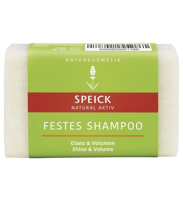 Speick AKTIV natural shampoo gloss solid & volume 60 g.