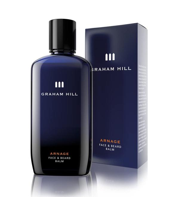 GRAHAM HILL Arnage Soothing & Refreshing Face and Beard Balm (200ml) 200 ml (Pack of 1)