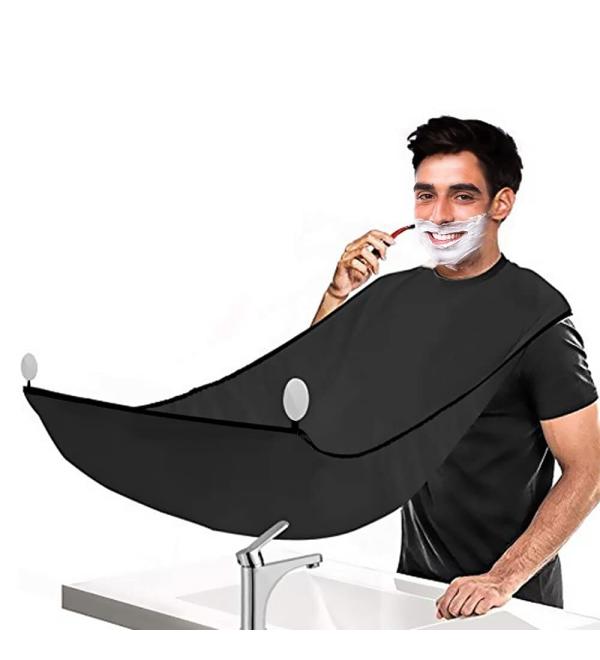 ShopINess Barber Shop Shaving Apron Black - Buy Online on GoSupps.com
