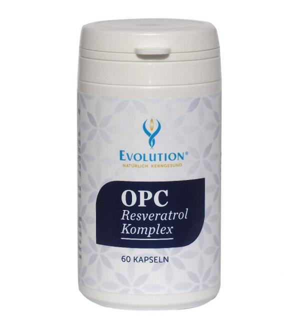 Evolution OPC Resv ratrol Complexe Capsules 60