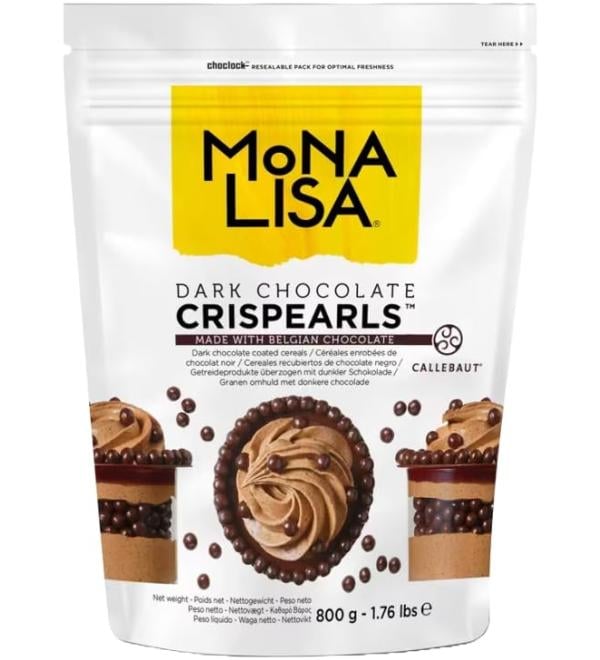 Callebaut - DARK Chocolate Crispearls - 800gm