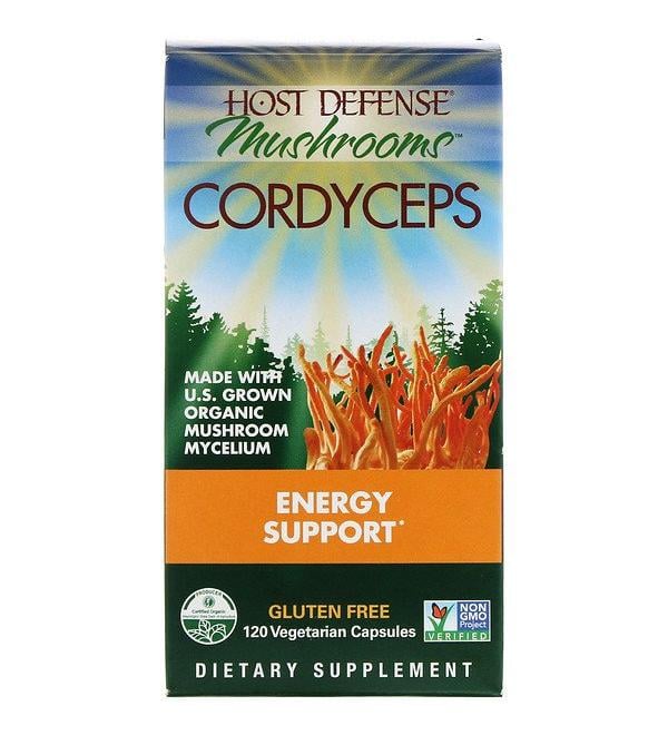 Fungi Perfecti Cordyceps Energy Support 120 Vegetarian Capsules