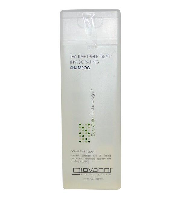 Giovanni Tea Tree Triple Treat Shampoo 8.5 fl oz - Invigorating & Refreshing - Buy Online on GoSupps.com