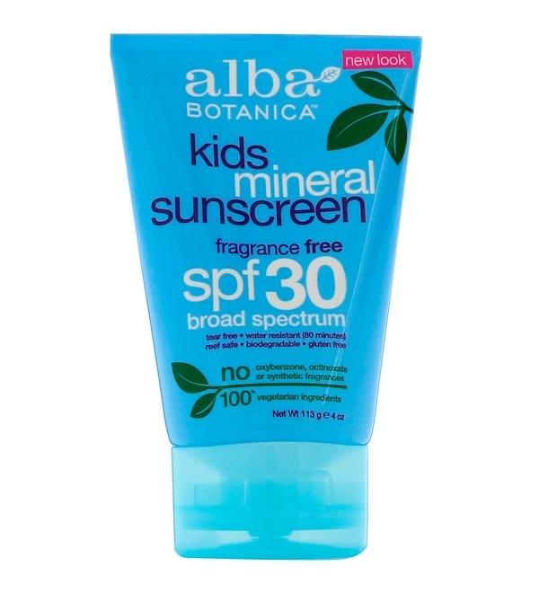Alba Botanica Mineral Sunscreen Kids SPF 30 4 oz (113 g)