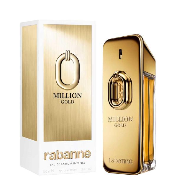 PACO RABANNE Million Gold Intense Eau De Parfum Spray for Men 3.4 Ounce - Buy Online on GoSupps.com