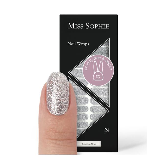Miss Sophie Nail Wraps Sparkling Stars 24 - Buy Online on GoSupps.com