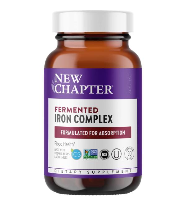 New Chapter Iron Complex 90 Ct Fermented - Buy Online on GoSupps.com