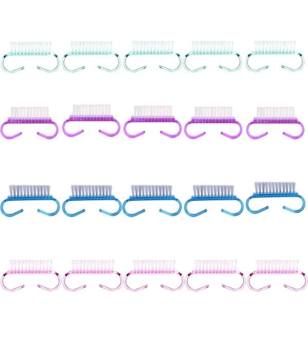 Benbeno 20PCS Handle Grip Nail Brush - Buy Online on GoSupps.com