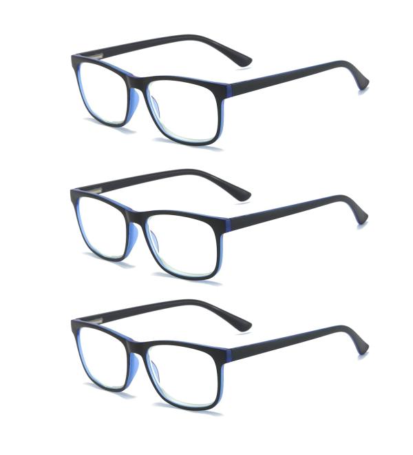 MMOWW Anti-Blue Reading Glasses +2.5 3 Pc - Buy Online on GoSupps.com