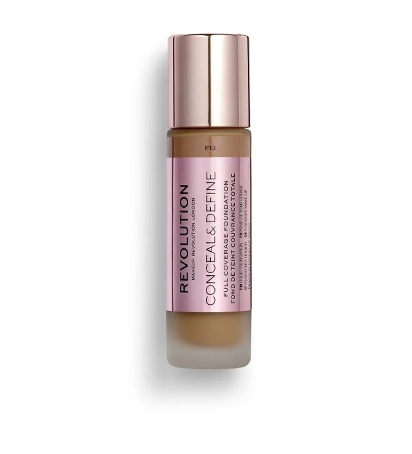 Makeup Revolution Conceal & Define Fond de Teint F13 23ml Dor 1 unit (Lot de 1) - Buy Online on GoSupps.com