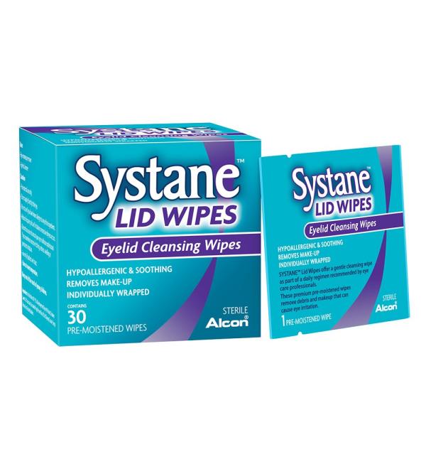 Alcon Systane Lid Wipes 30 Count - Buy Online on GoSupps.com