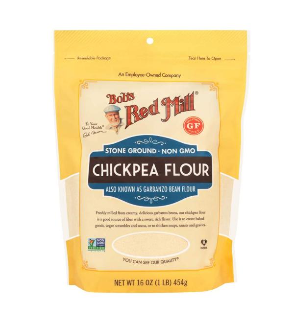 Bobs Red Mill Garbanzo Bean Flour 16 oz - Premium Quality Gluten-Free Flour - Buy Online on GoSupps.com