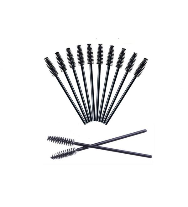 SINEN Disposable Eyelash Brush 50 PCS Black - Buy Online on GoSupps.com