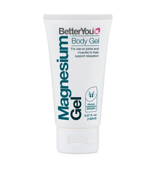 BetterYou Magnesium Body Gel - Fast-Acting Joint and Muscle Relief - Promotes Relaxation and Healthy Bones - Post-Workout Recovery - 5.07 oz - Buy Online on GoSupps.com