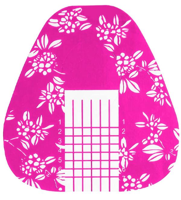 FOR TESTING: 20 pieces MODELING STENCILS EXTRA-WIDE PINK