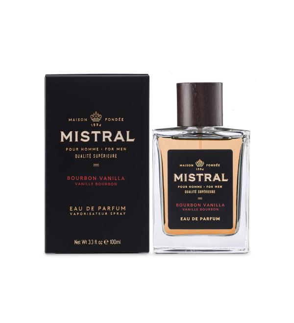 Mistral Men's Cologne Bourbon Vanilla 3.4oz - Buy Online on GoSupps.com
