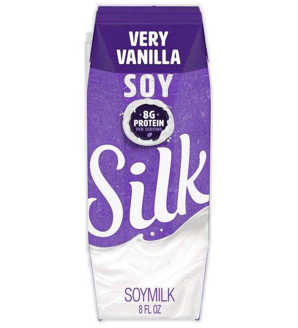 Silk Very Vanilla Soymilk 8 oz 18-Pack - Buy Online on GoSupps.com