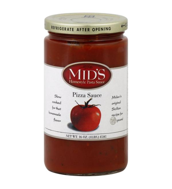 Mid's Pizza Sauce, 16 OZ (Pack of 12)