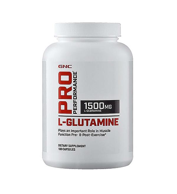 GNC Pro Performance L-Glutamine 180 Capsules - Buy Online on GoSupps.com
