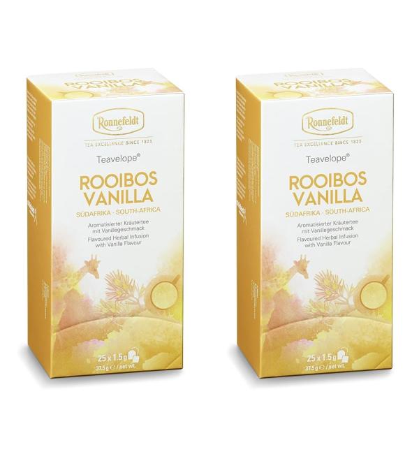 Ronnefeldt Rooibos Vanilla Tea 25 Bags 37.5g - Buy Online on GoSupps.com