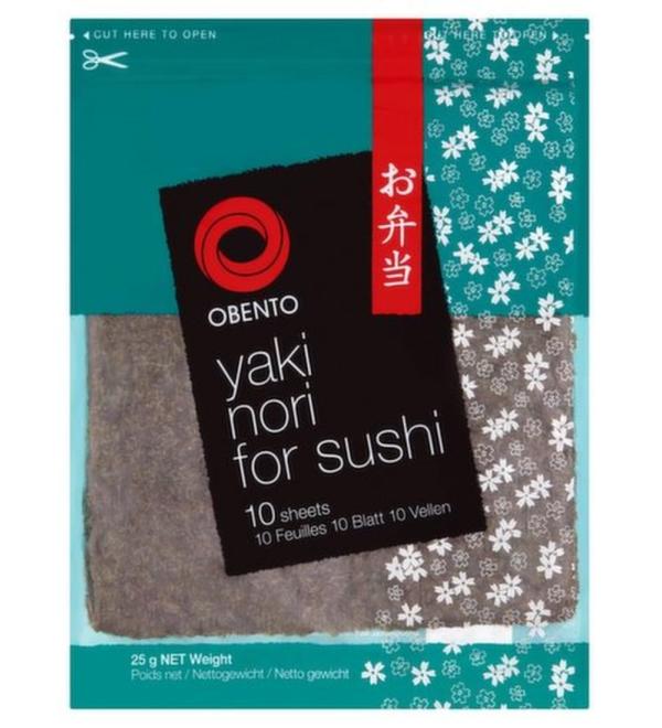 Obento Yaki Nori Premium Roasted Seaweed 25g - Buy Online on GoSupps.com