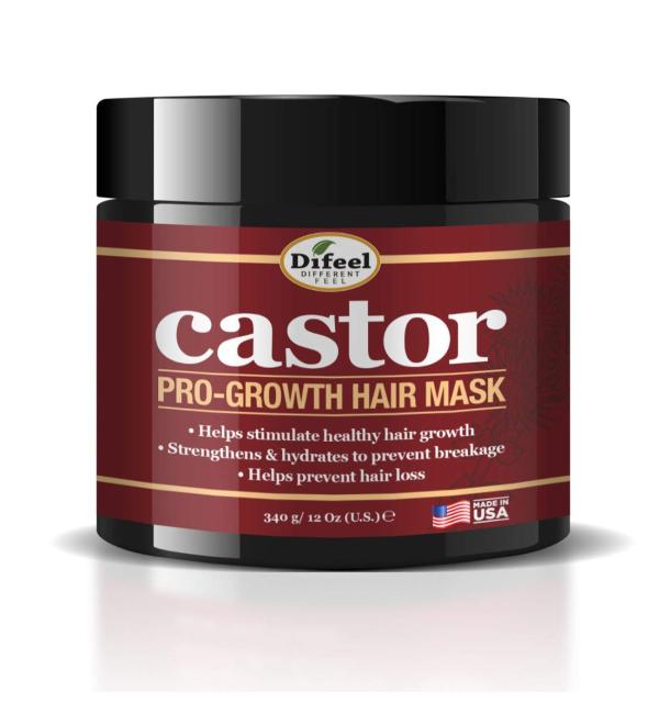 Difeel Castor Pro-Growth Hair Mask 12oz - Buy Online on GoSupps.com