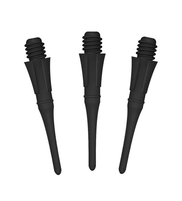 CyeeLife Soft Dart Tips 250pcs Black 2BA - Buy Online on GoSupps.com