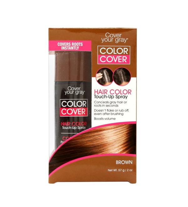 Daggett & Ramsdell Cover Your Gray Color Touch-Up Spray in Brown - 2 oz - Buy Online on GoSupps.com