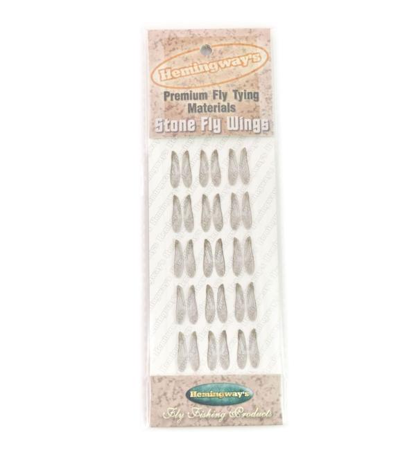 Hemingway's Stonefly Wings Gray Large | 8-10 hook size