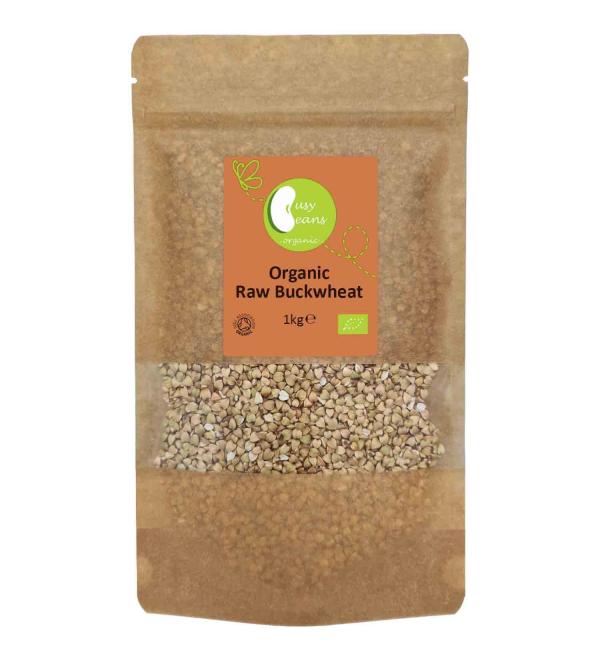 Busy Beans Organic Raw Buckwheat 1kg - Buy Online on GoSupps.com
