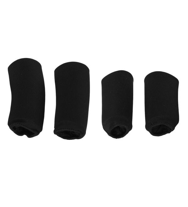 Buy Finger Ice Sleeves - 4 Lightweight Tendinitis Relief Sleeves (Black) | International Shipping - Buy Online on GoSupps.com