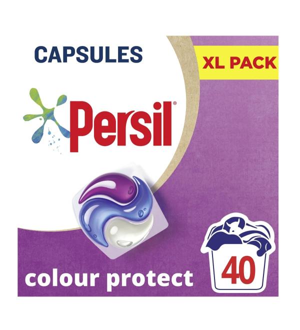 Persil 3 in 1 Colour Protect Capsules 40 - Buy Online on GoSupps.com