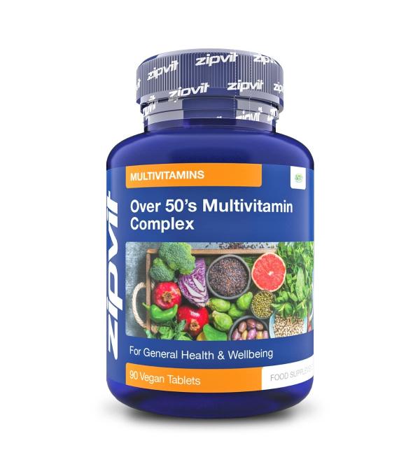 Zipvit Multivitamin 50 Plus 90 Tablets - Buy Online on GoSupps.com