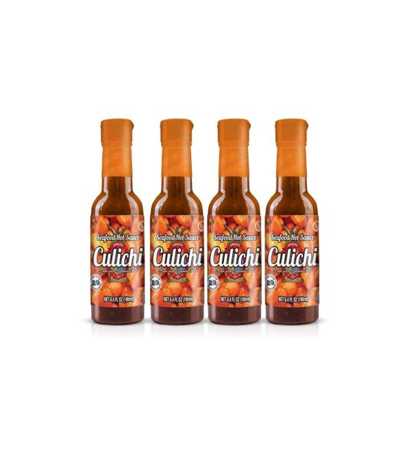 Salsa Culichi Habanero Hot Sauce 4 Pack - Buy Online on GoSupps.com
