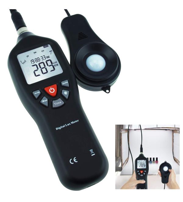 Gain Express Digital Light Meter 200000 Lux - Buy Online on GoSupps.com