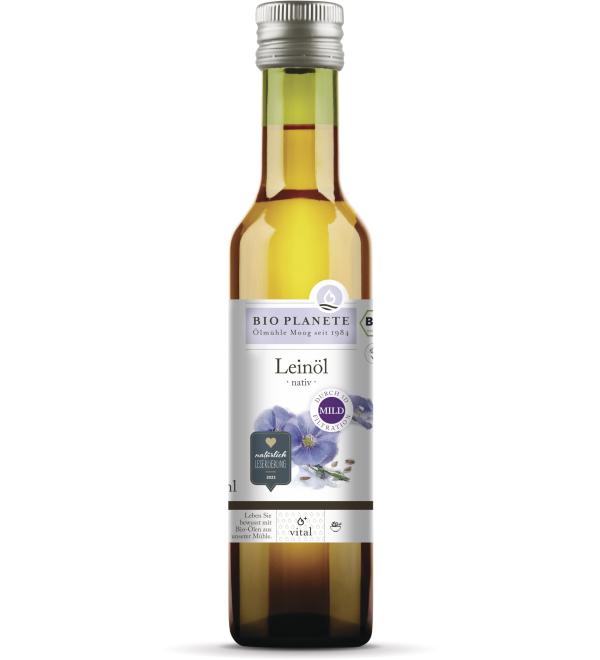 Bio Planete Organic Linseed Oil Native 3D Filtration (2 x 250 ml)