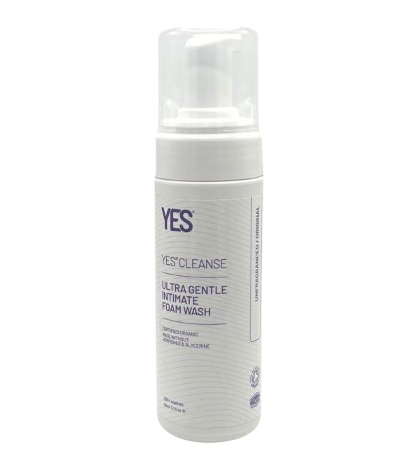 YES CLEANSE Foaming Intimate Wash 150 ml | Gentle & Refreshing Cleanser for All Skin Types | pH Balanced & Safe for Daily Use - Buy Online on GoSupps.com