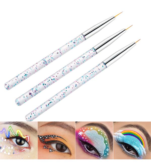 Bowitzki Professional Makeup Brush Eyeliner 3pc - Buy Online on GoSupps.com